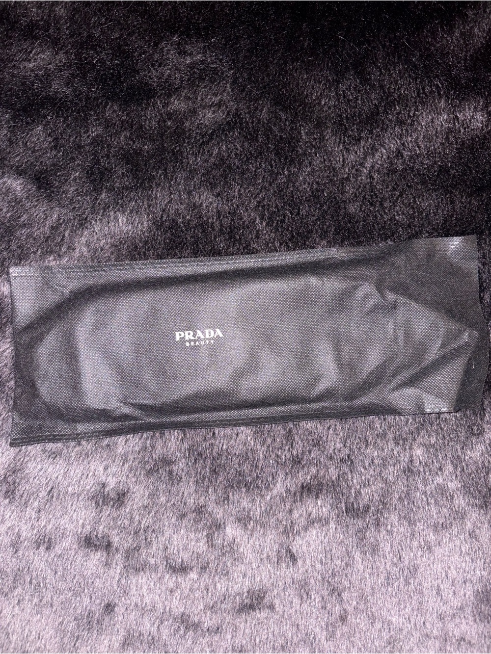 PRADA Mint and Black Two-Tone Makeup Pouch - Picture 5 of 5
